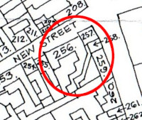 part of Tithe map