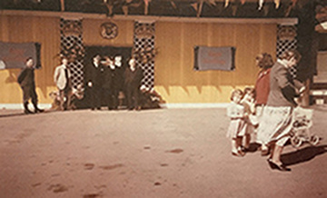 The Queens visit