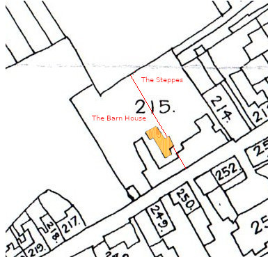 part of Tithe map