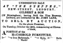 Steppes Auction
